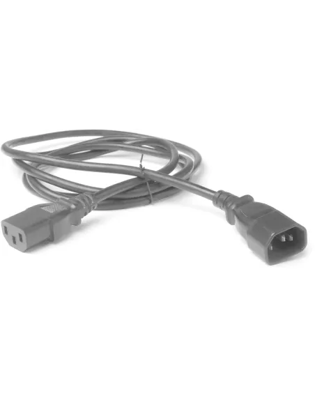 Salicru 663BA000001 Cable Alargador de Alimentación C13 a C14 1,8 M Gris