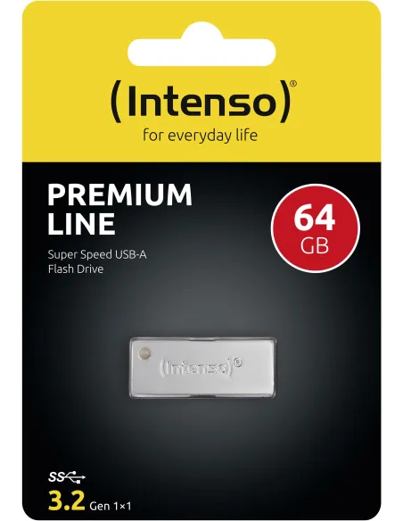 Pendrive Intenso Premium Line 64 GB USB-A 100MB/s USB 3.2