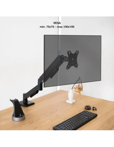 Soporte Tooq de Mesa DB1733TNR-B