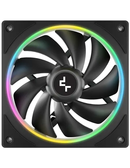 Ventiladores PC DeepCool FL12 Negros SE 3IN1 120mm PWM ARGB