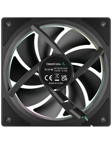 Ventiladores PC DeepCool FL12 Negros SE 3IN1 120mm PWM ARGB