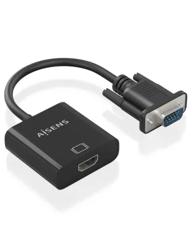 Aisens A115-0873 Conversor SVGA a HDMI 20cm Negro