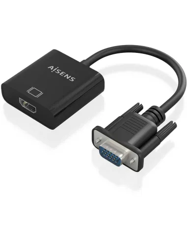Aisens A115-0873 Conversor SVGA a HDMI 20cm Negro