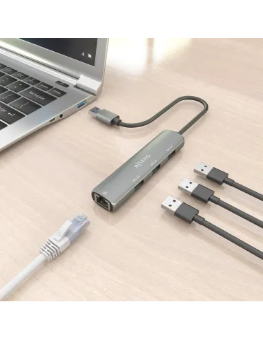 Docking Station Aisens ASUC-4P034-GR