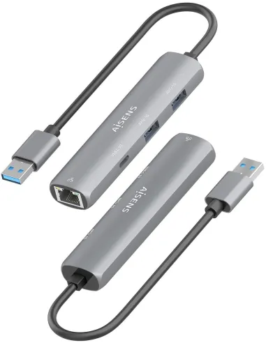 Docking Station Aisens ASUC-4P035-GR