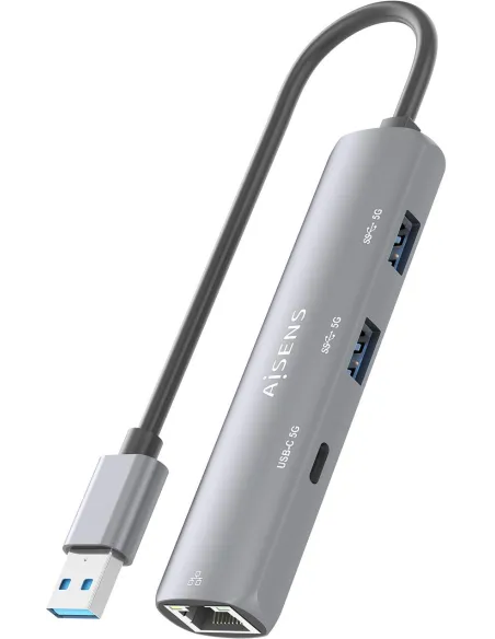 Docking Station Aisens ASUC-4P035-GR