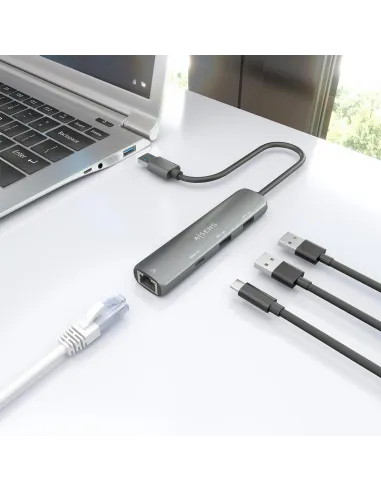 Docking Station Aisens ASUC-4P035-GR