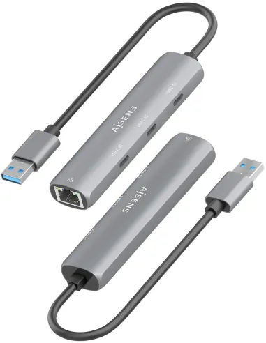 Docking Station Aisens ASUC-4P037-GR