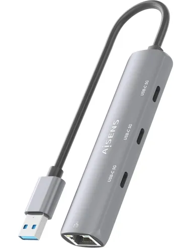 Docking Station Aisens ASUC-4P037-GR