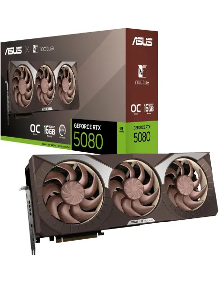 Tarjeta gráfica ASUS GeForce RTX 5080 NOCTUA OC 16GB GDDR7