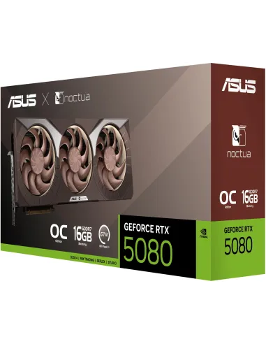 Tarjeta gráfica ASUS GeForce RTX 5080 NOCTUA OC 16GB GDDR7