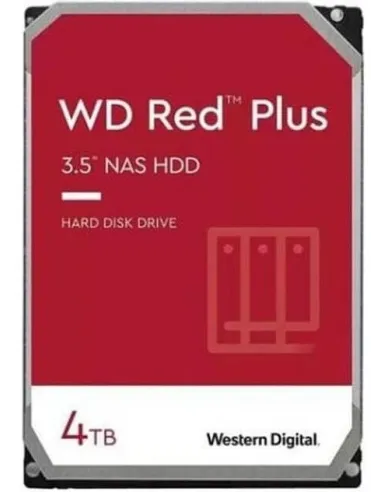 WD Red Plus 4TB WD40EFZZ Disco Duro HDD  SATA III de 3.5 para NAS
