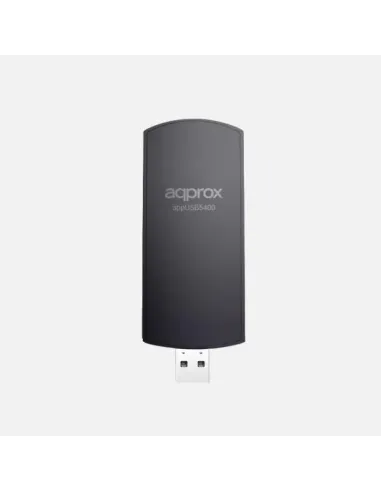 Adaptador WiFi 6E USB: approx! APPUSB5400 tri-banda (2,4/5/6 GHz)