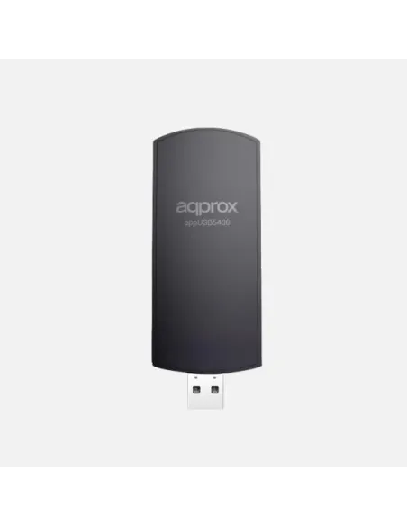 Adaptador WiFi 6E USB: approx! APPUSB5400 tri-banda (2,4/5/6 GHz)