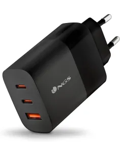 NGS BUD Negro Cargador Carga Rápida 65W USB-C-ADAP64450