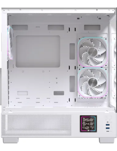 Caja ATX PRISMA S501D White RGB