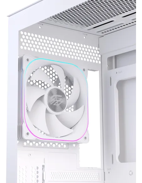 Caja ATX PRISMA S501D White RGB