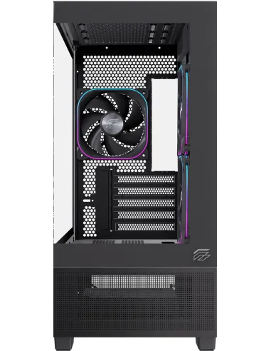 Caja micro ATX Einarex PRISMA SM501D RGB Black (USB-C)