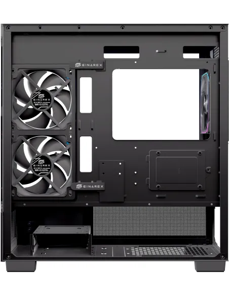 Caja micro ATX Einarex PRISMA SM501D RGB Black (USB-C)