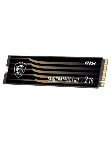 MSI Spatium M480 PRO 2TB SSD M.2 PCIe 4.0 NVMe