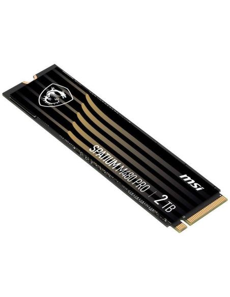 MSI Spatium M480 PRO 2TB SSD M.2 PCIe 4.0 NVMe