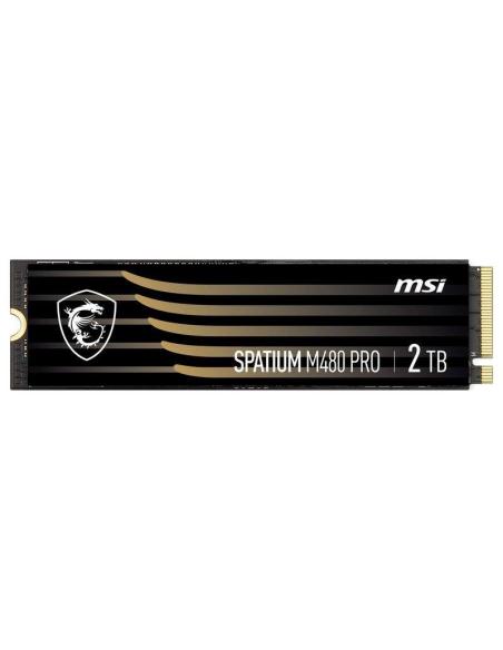 MSI Spatium M480 PRO 2TB SSD M.2 PCIe 4.0 NVMe