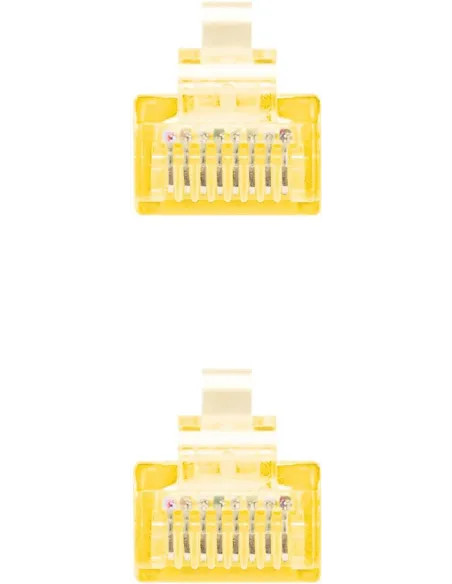 Nanocable 10.20.0400-L30-Y Cable de Red RJ45 Cat.6 UTP AWG24 30 cm Amarillo