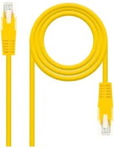 Nanocable 10.20.0400-L30-Y Cable de Red RJ45 Cat.6 UTP AWG24 30 cm Amarillo-CABL53938