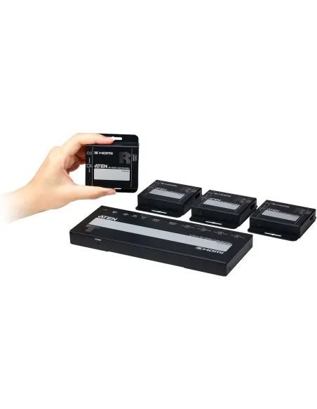 Divisor HDMI ATEN VS1824KIT-AT-G 4K sobre Cat 6
