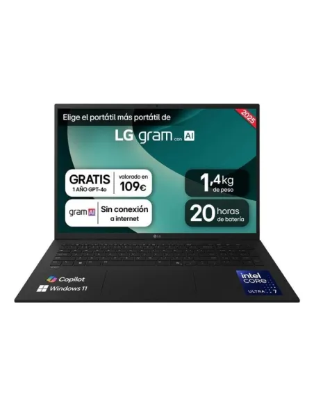 LG Gram 17ZD90T-G.AX88B Intel Core Ultra7-255H/32GB/1TB SSD/17" FreeDOS