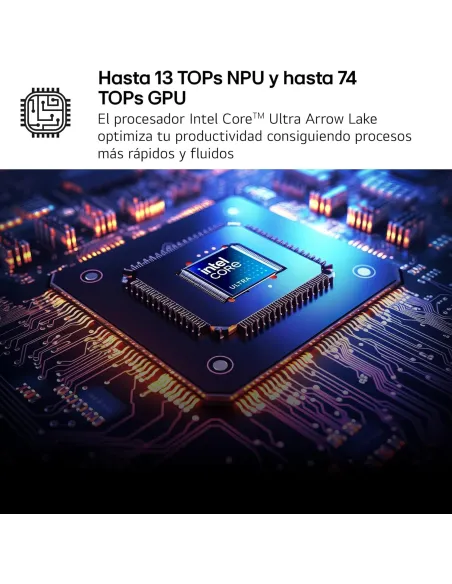 LG gram 14Z90T-G.AD8BB · portátil 14 pulgadas