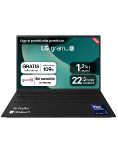 LG Gram 16Z90T-G.AD8BB Intel Core Ultra 7-255H/32GB/2TB SSD/16" W11 Home