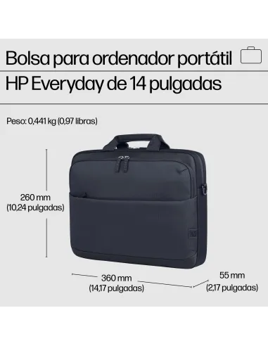 Maletín para portátil HP Everyday Gris 14 pulgadas