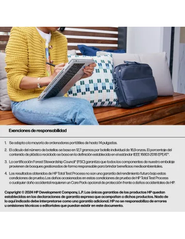 Maletín para portátil HP Everyday Gris 14 pulgadas