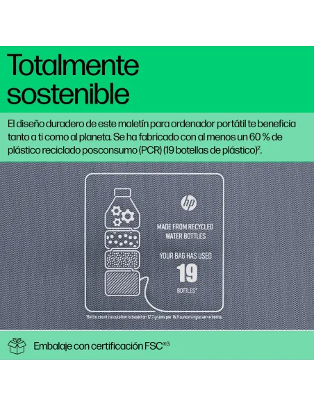 Maletín para portátil HP Everyday Gris 14 pulgadas