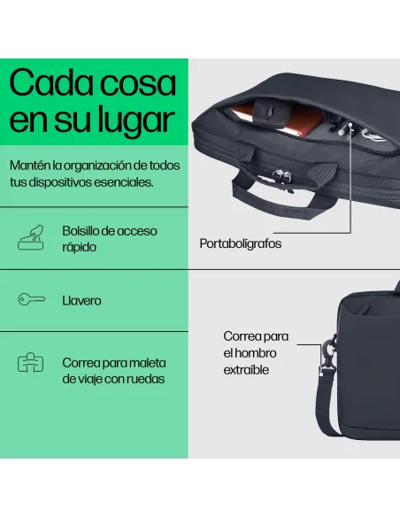 Maletín para portátil HP Everyday Gris 14 pulgadas