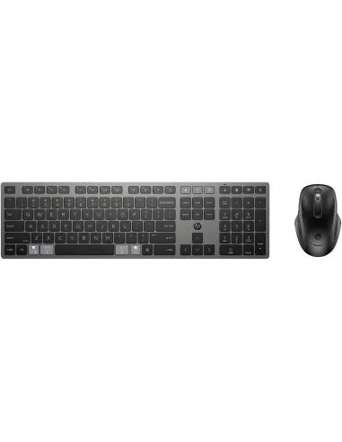 HP 720 Negro Combo de teclado y Ratón Inalámbricos Recargables Multidispositivo