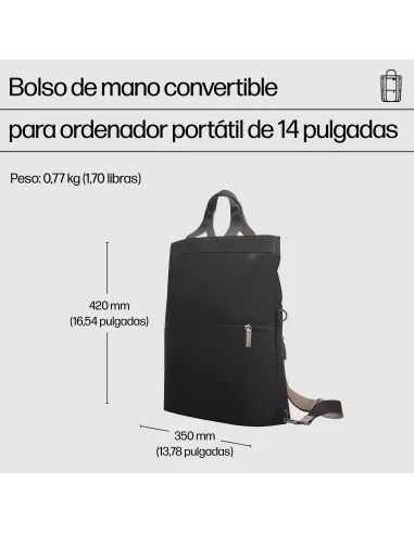 HP Mochila para Ordenador Portátil Convertible de 14 pulgada