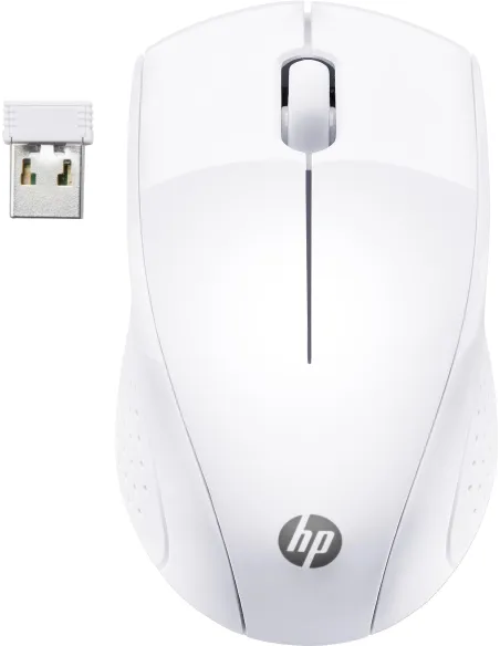 HP 220 Blanco Nieve Ratón Inalámbrico 1300 DPI