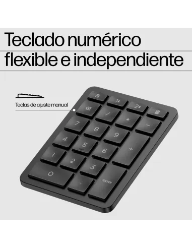 Teclado inalámbrico HP 960 Negro