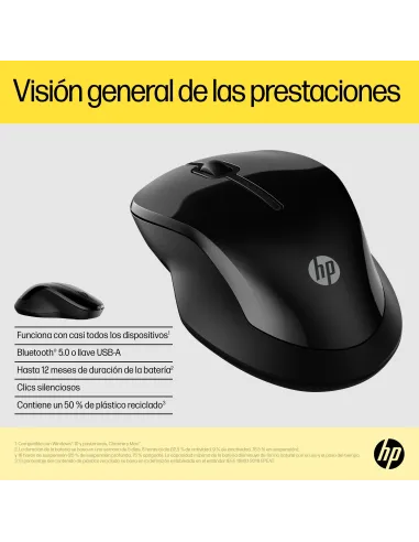 Ratón inalámbrico HP 250 Negro