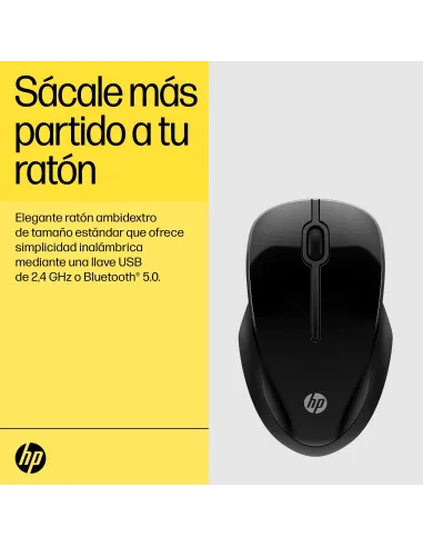 Ratón inalámbrico HP 250 Negro