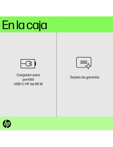 Cargador portátil HP USB-C de 65 W compacto