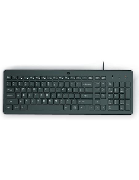 HP 150 Teclado USB Negro