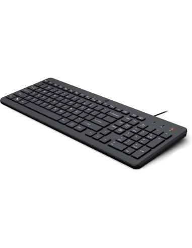 HP 150 Teclado USB Negro