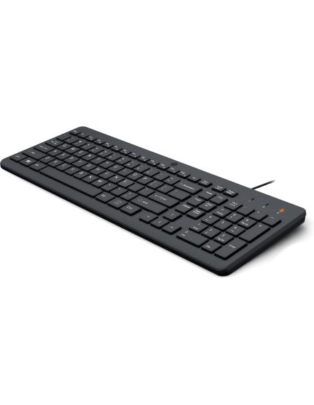 HP 150 Teclado USB Negro