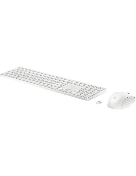 Teclado y ratón inalámbricos HP 650 blanco