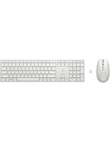 Teclado y ratón inalámbricos HP 650 blanco