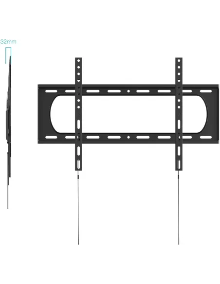 TooQ LP37140F-B: soporte fijo a ras para Televisores XL