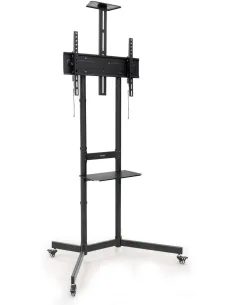 TooQ NEFERTITI FS1151M-B Soporte de Suelo con Ruedas para Pantallas 37"-70" Negro-1405389
